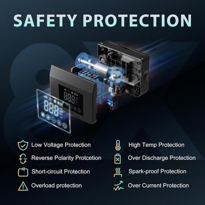 Vaultora™ Portable Jump Starter with Air Compressor