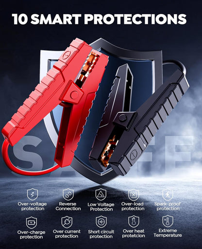 Vaultora™ Portable Jump Starter with Air Compressor