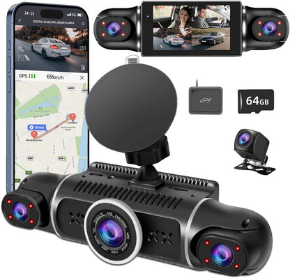 RoadEye™ R-EYE 360° 4 Channel Dashcam