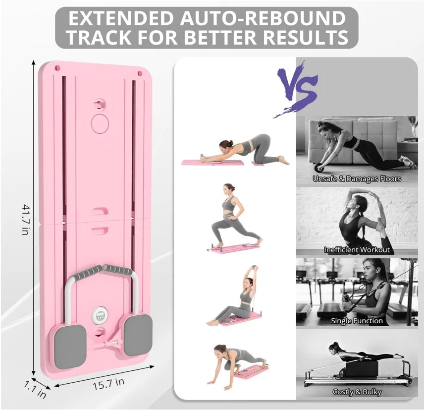 Vaultora™ Adjustable Home Pilates Workout Board