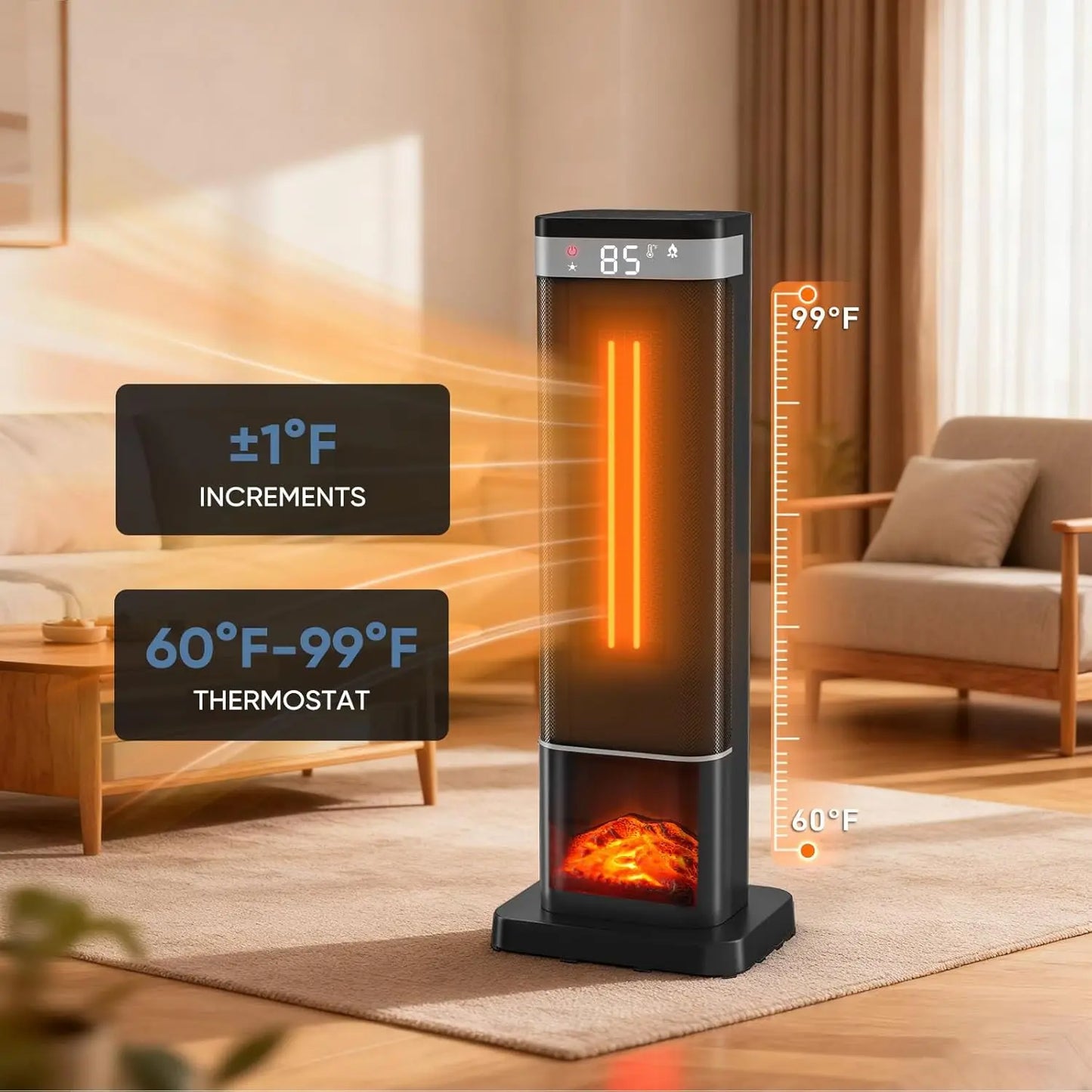 Vaultora™ 24Inch Portable Space Heater