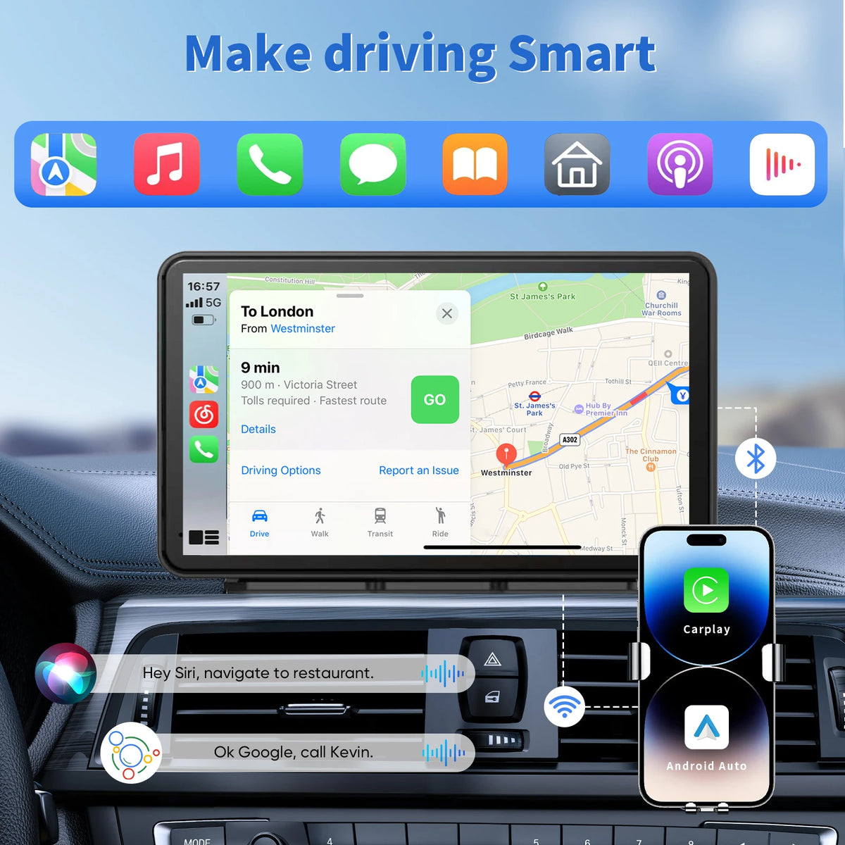 Universal Wireless Smart Car Display