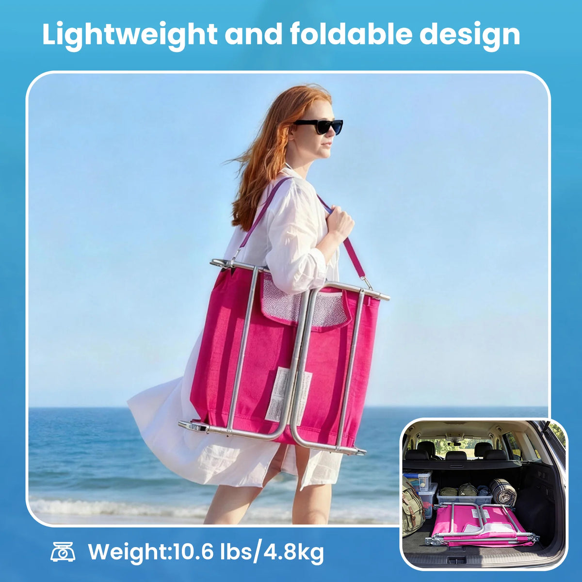 SunSerene™ Adjustable Foldable Comfort Chair