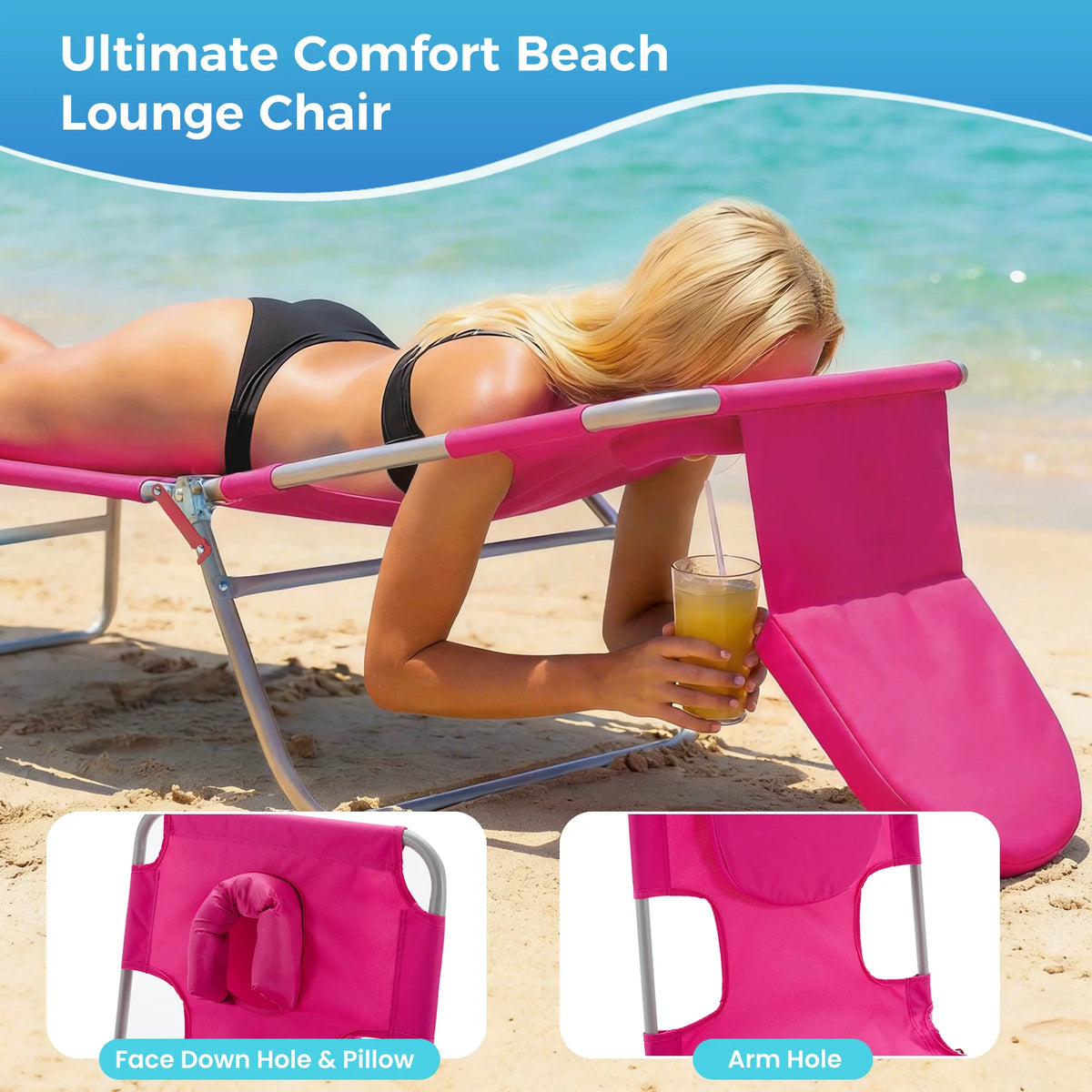 SunSerene™ Adjustable Foldable Comfort Chair