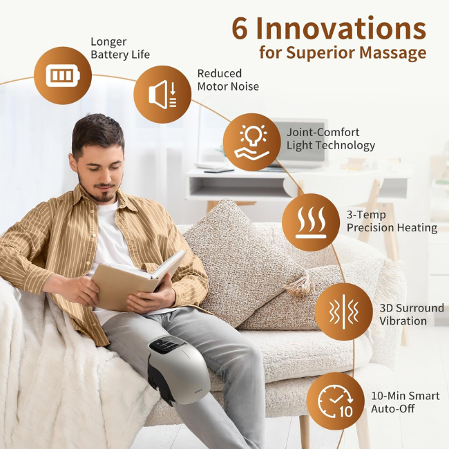 Vaultora™ JointRevive Electric Knee Massager